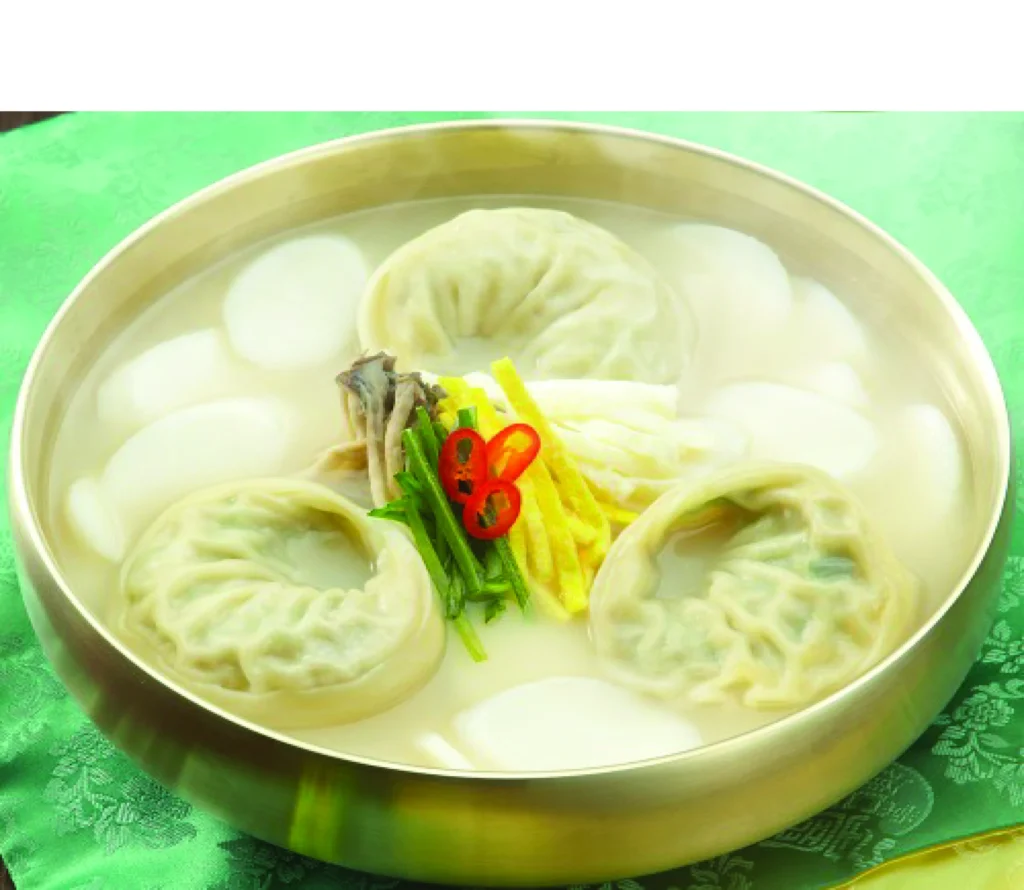 떡만둣국