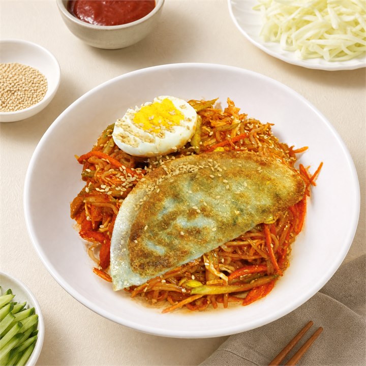 만두쫄면